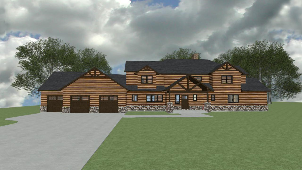 Adirondak Home Design Plan
